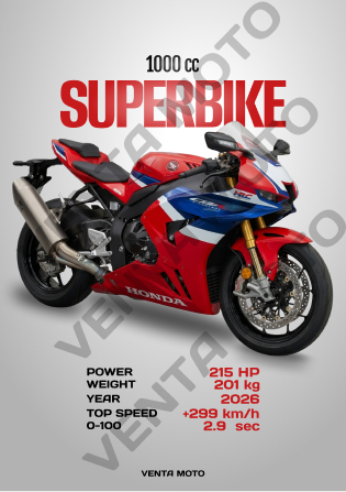 SUPERBIKE 1000CC #1 Poster