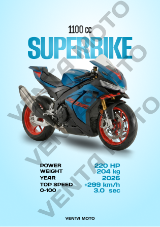 SUPERBIKE 1000CC #5 Poster