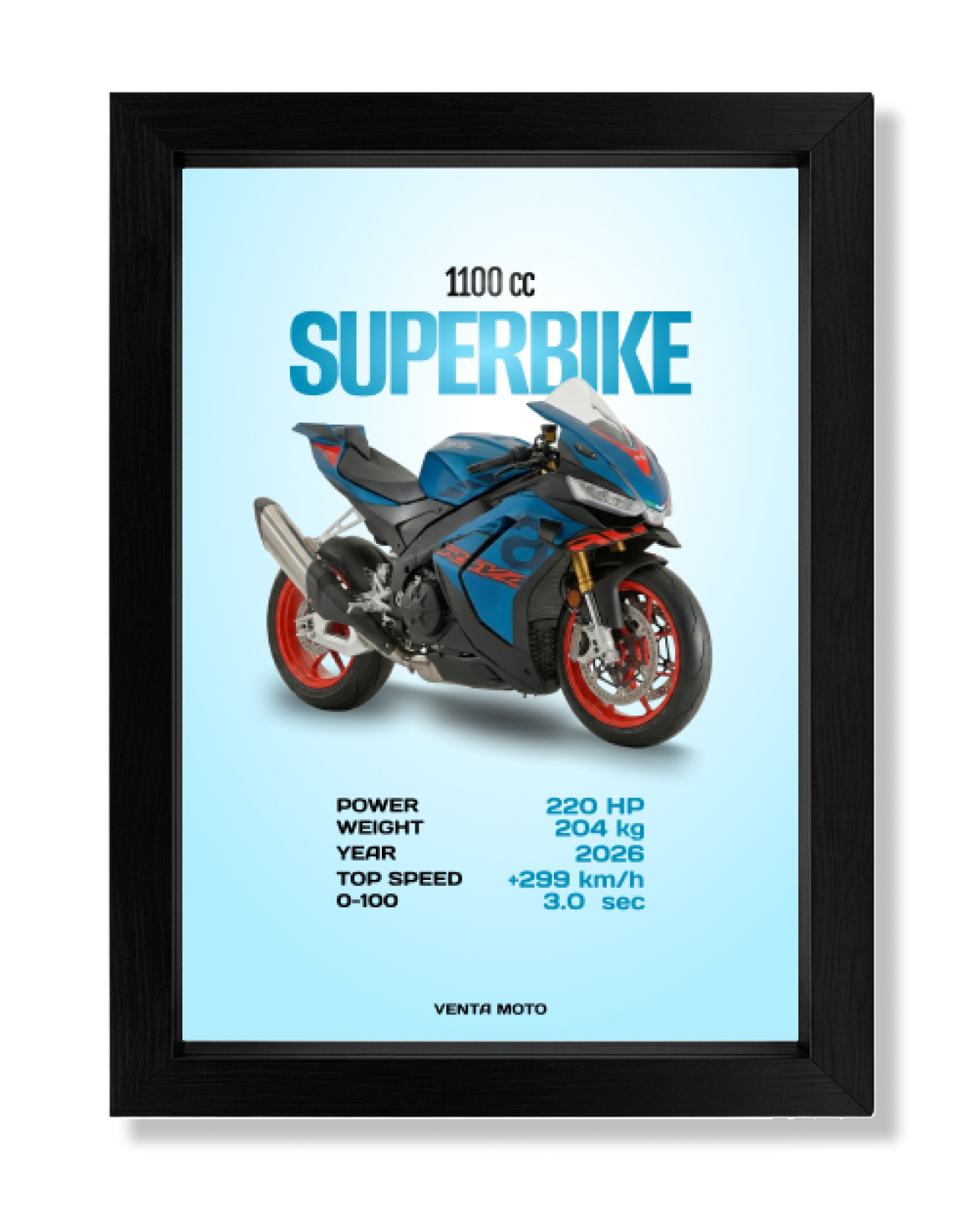 SUPERBIKE 1000CC #5 Poster