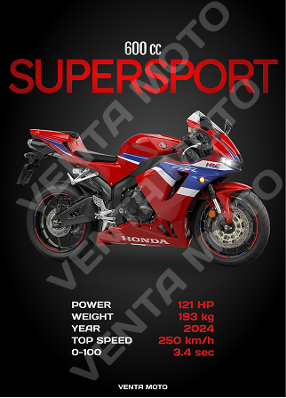 SUPERSPORT 600CC #1 Poster