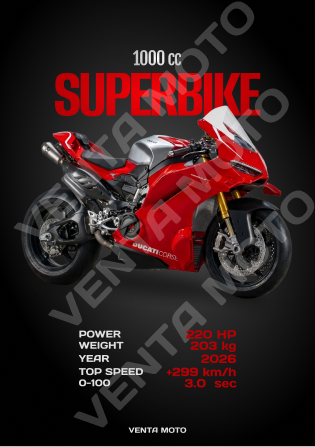 SUPERBIKE 1000CC #7 Poster