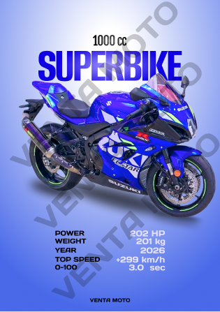 SUPERBIKE 1000CC #2 Poster