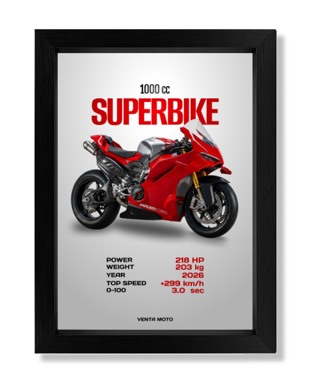 SUPERBIKE 1000CC #7 Poster