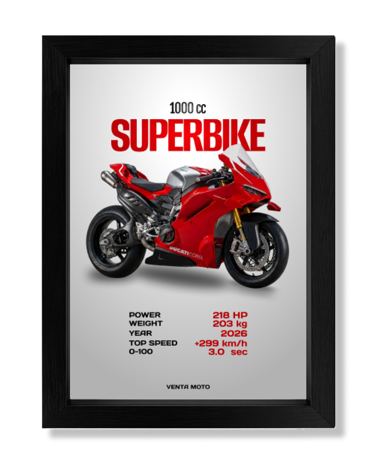 SUPERBIKE 1000CC #7 Poster