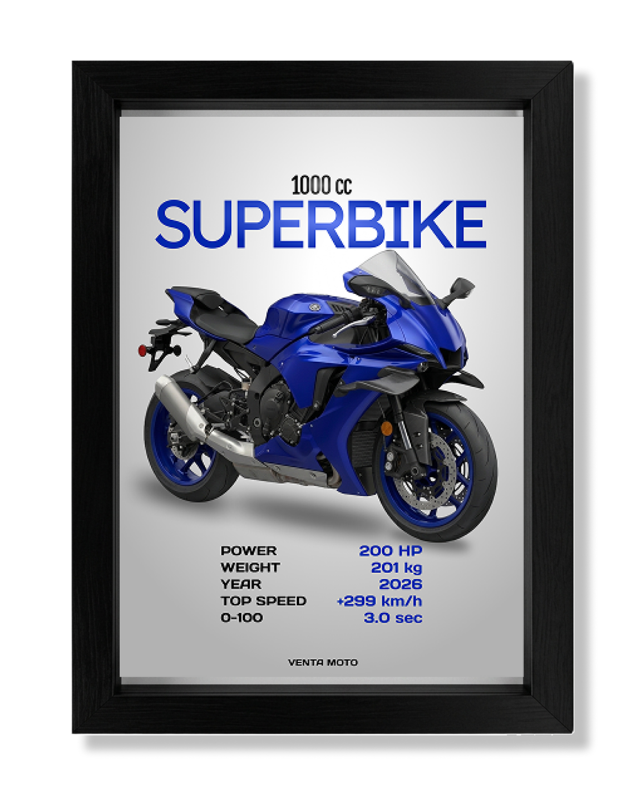 SUPERBIKE 1000CC #6 Poster
