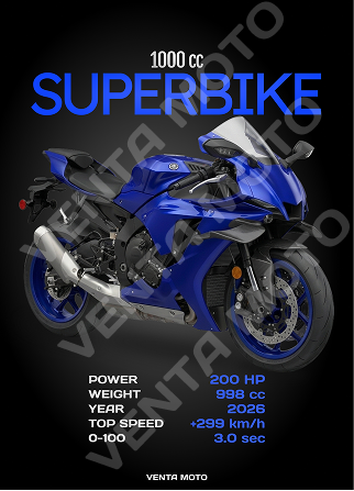 SUPERBIKE 1000CC #6 Poster
