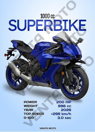 SUPERBIKE 1000CC #6 Poster