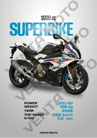 SUPERBIKE 1000CC #8 Poster