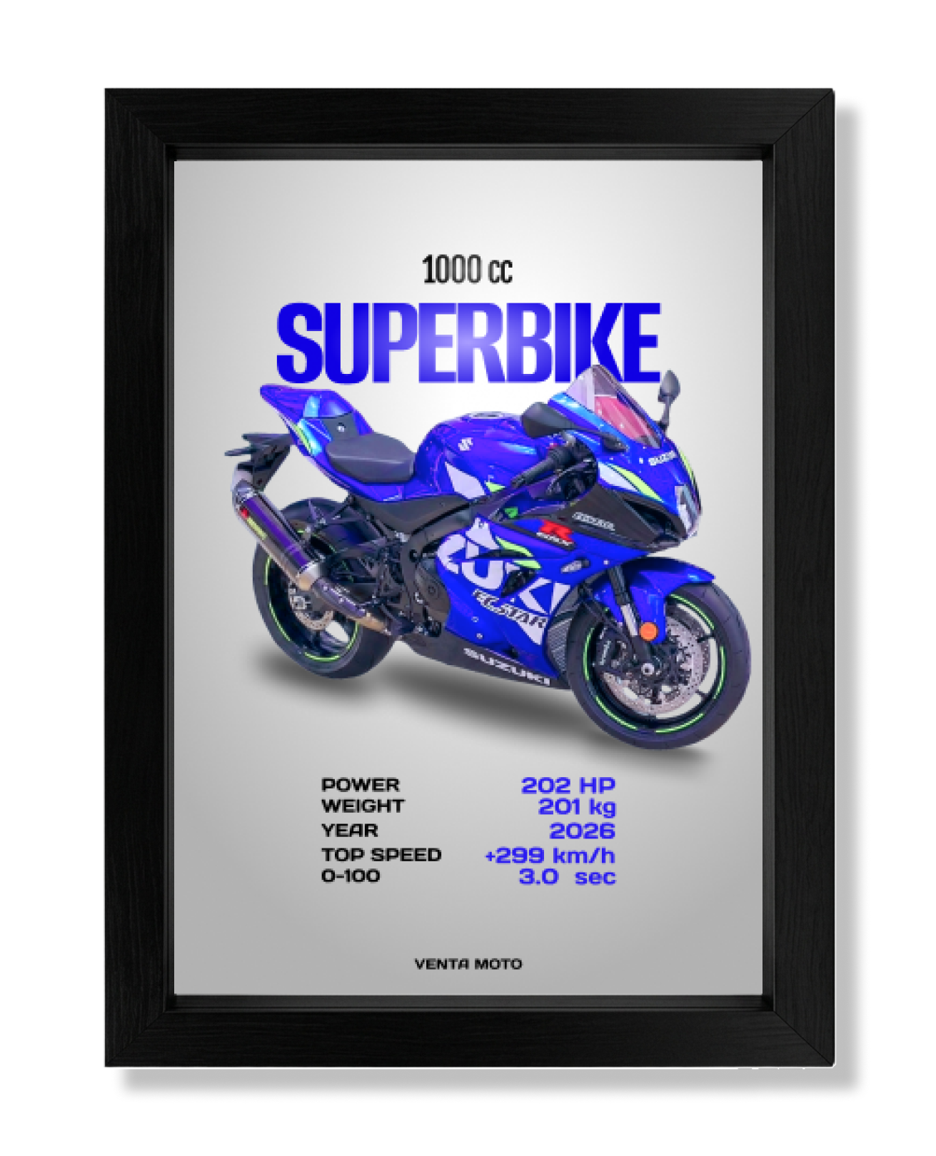 SUPERBIKE 1000CC #2 Poster